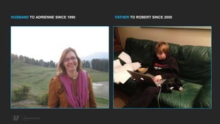 HUSBAND TO ADRIENNE SINCE 1990   FATHER TO ROBERT SINCE 2000
 