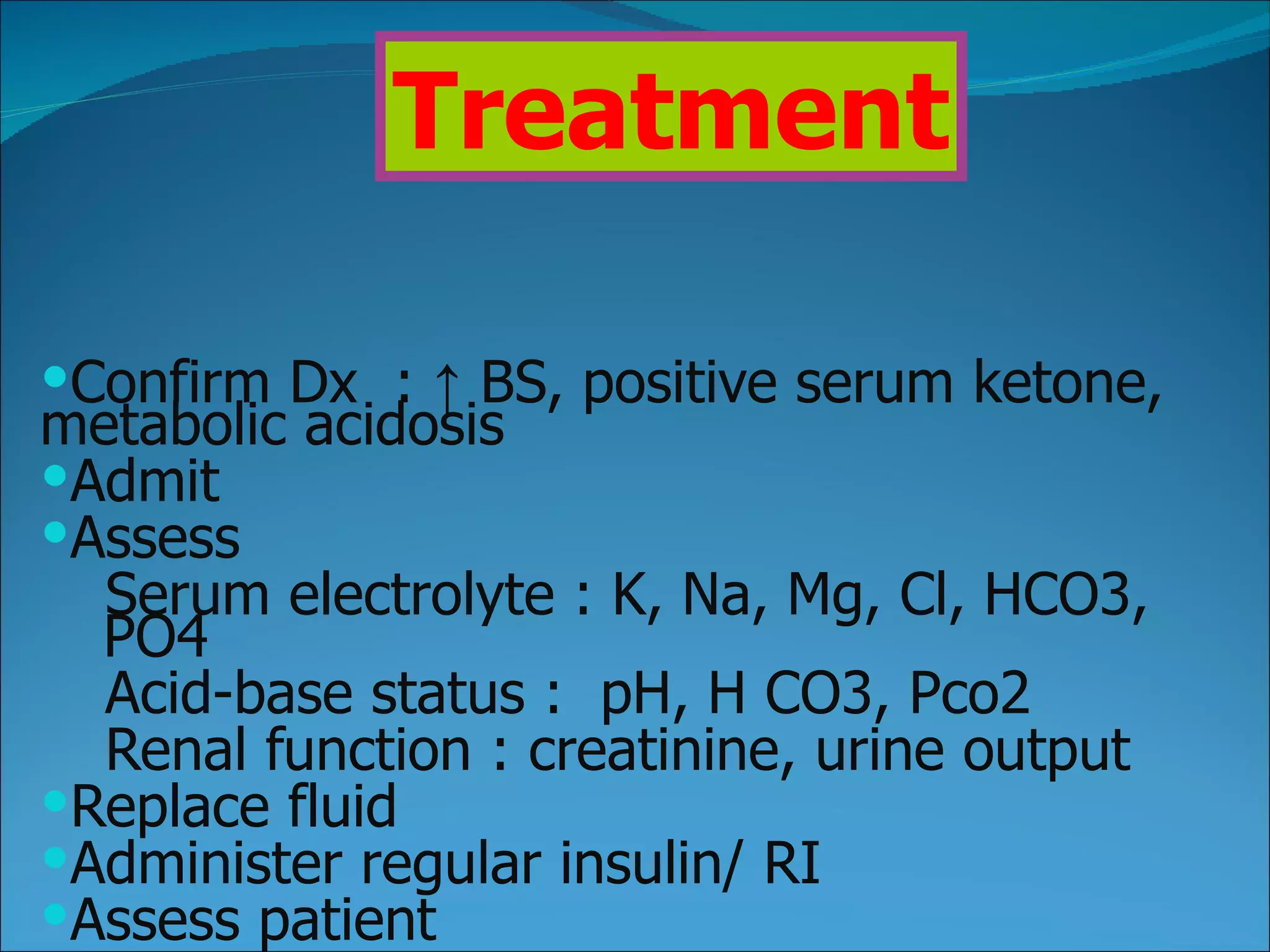 Diabetic ketoacidosis | PPT