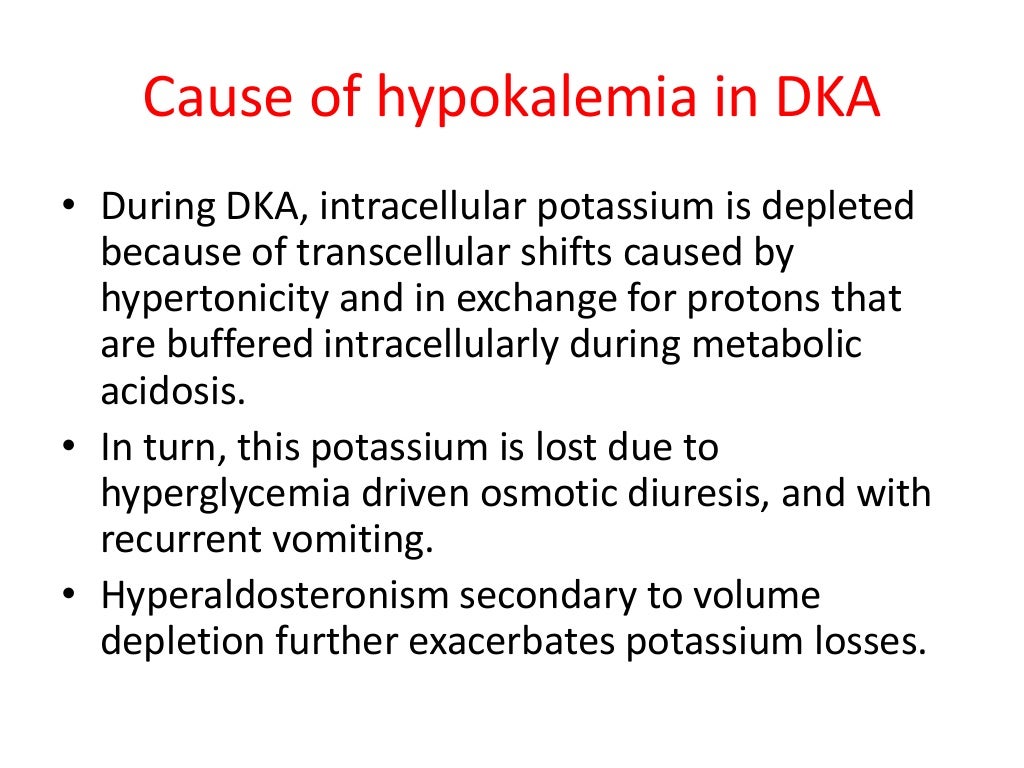 Diabetic ketoacidosis in children