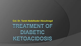 Col. Dr. Tarek Abdelkader Aboulmagd
 
