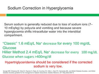 DIABETIC KETOACIDOSIS GUIDELINES | PPT