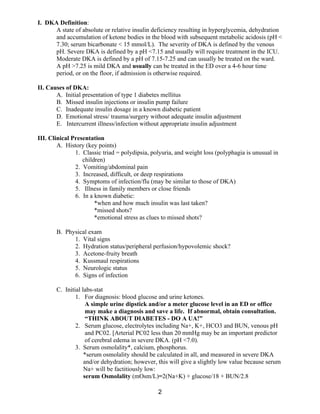 Comprehensive 2024-2025 DKA Treatment Protocol for Pediatric Diabetes ...