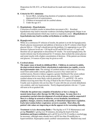 Comprehensive 2024-2025 DKA Treatment Protocol for Pediatric Diabetes ...