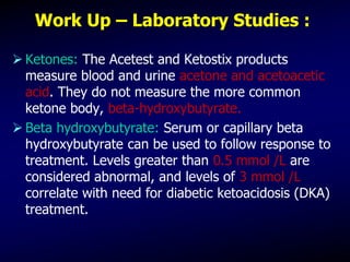 DIABETIC KETOACIDOSIS IN ER | PPT
