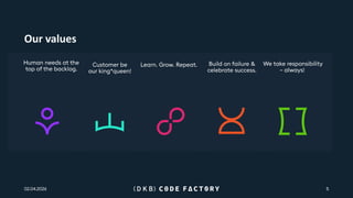 DKB Code Factory, A place to stay curious | PDF