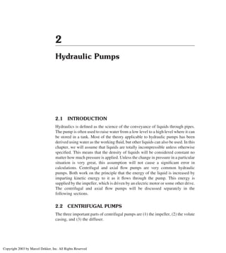 Fluid Mechanics and Turbo Design ch2 | PDF