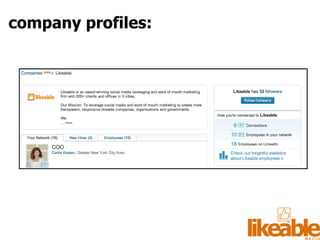 company profiles: 