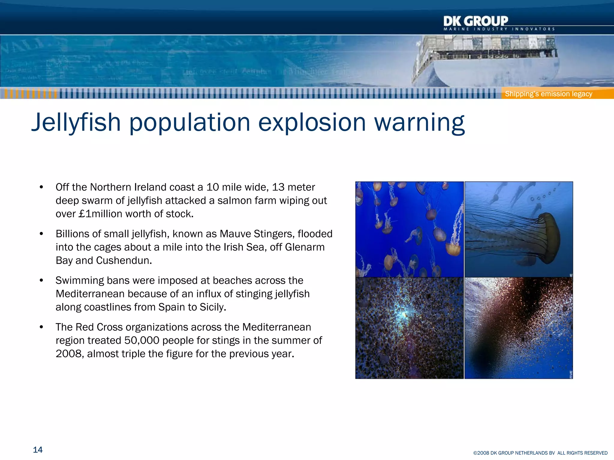Container Ship - How to reduce effect on Climate and Pollution