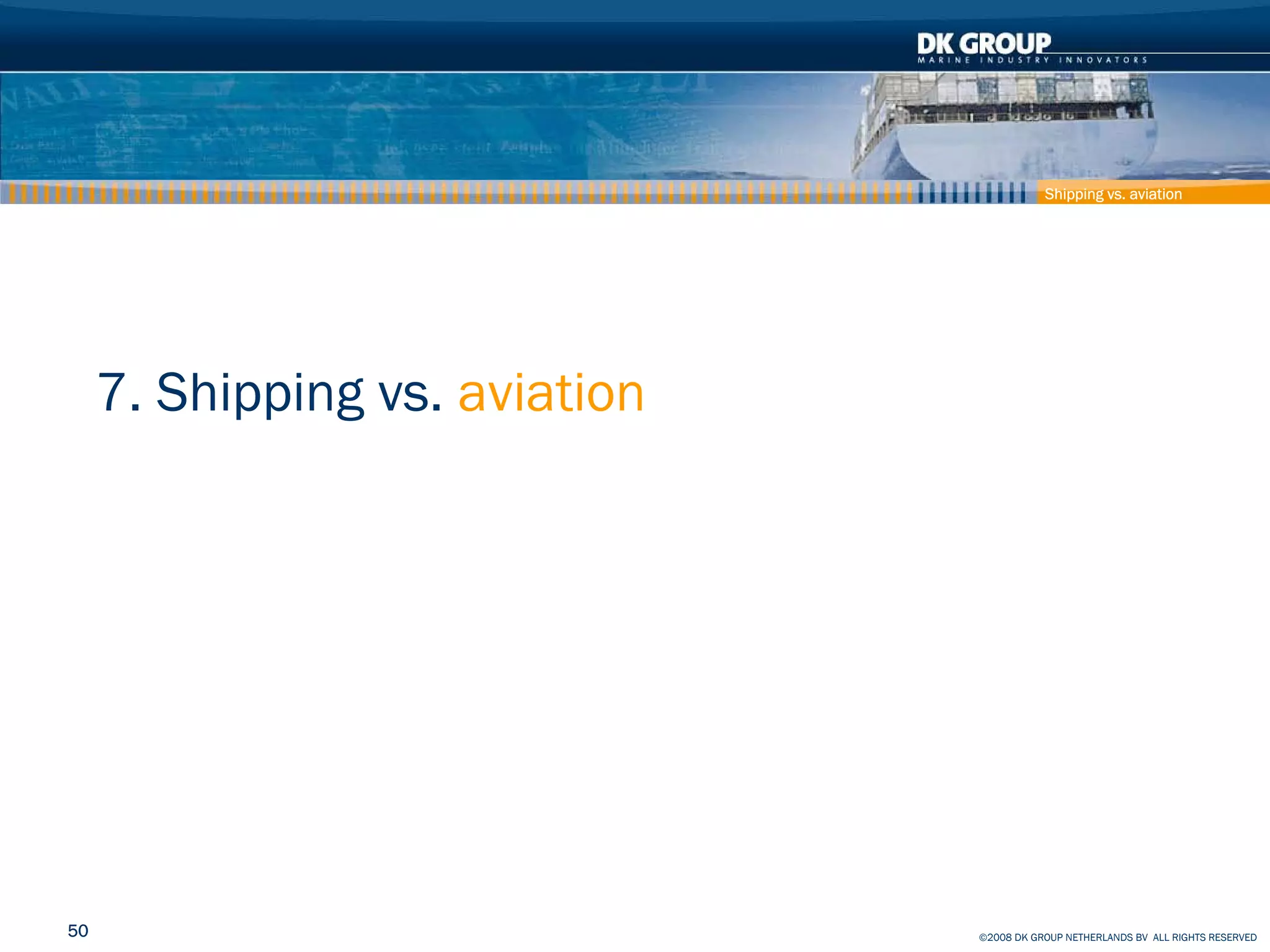 Container Ship - How to reduce effect on Climate and Pollution
