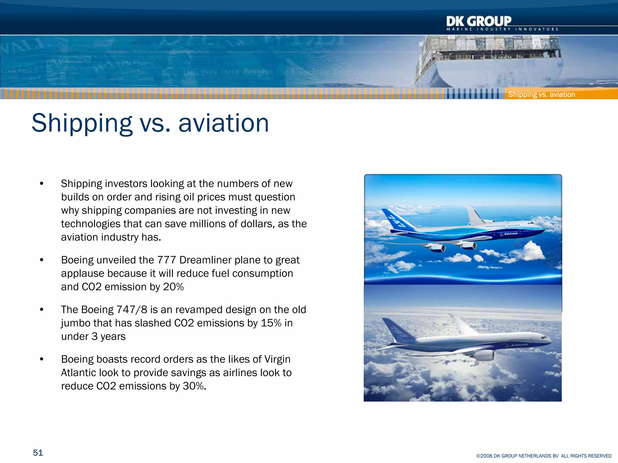 Container Ship - How to reduce effect on Climate and Pollution