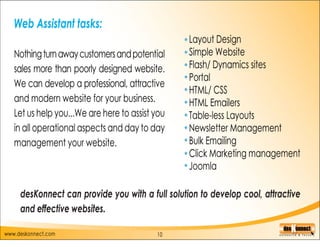 Back office support services