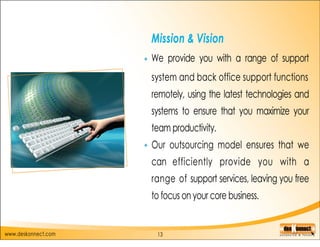 Back office support services