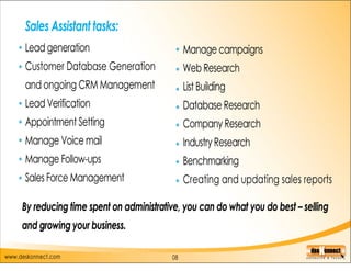 Back office support services