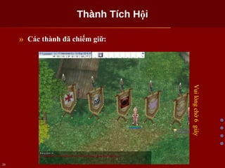 Thành Tích Hội Các thành đã chiếm giữ: Vui lòng chờ 6  giây 