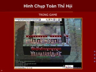 Hình Chụp Toàn Thể Hội TRONG GAME 
