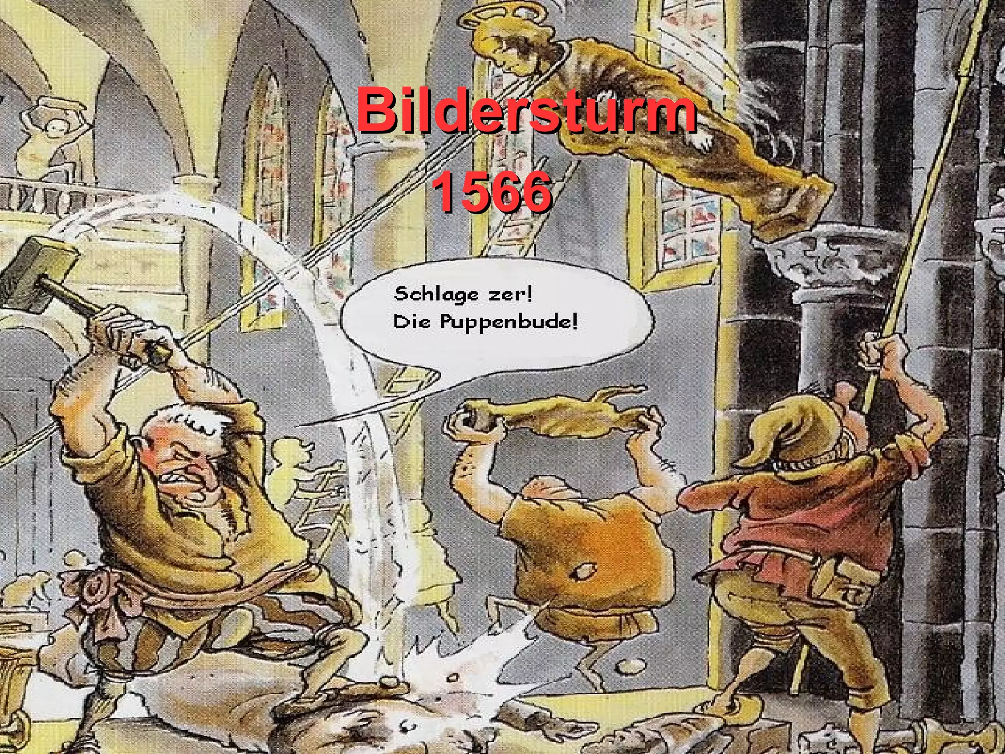 Bildersturm 1566