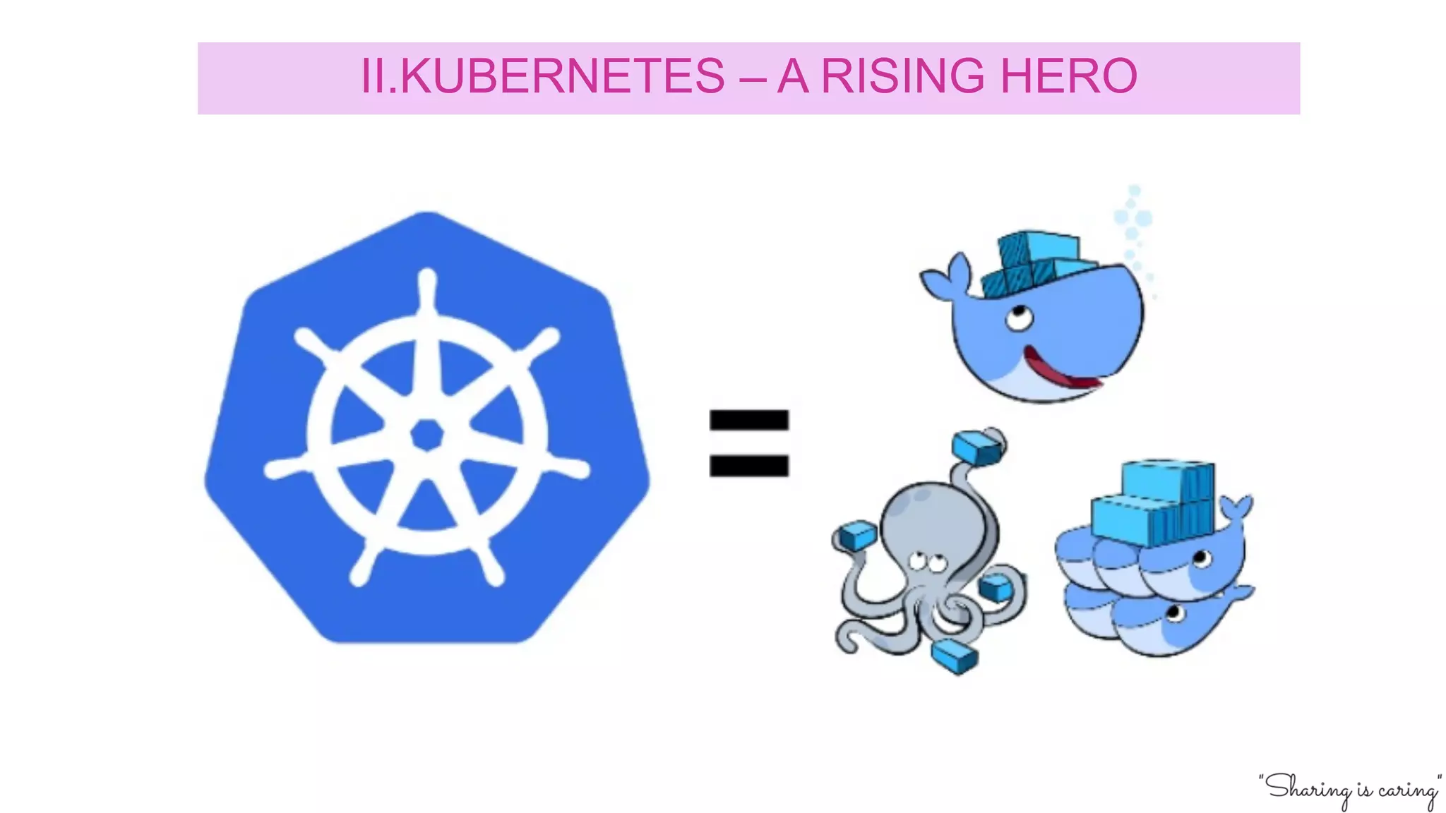 II.KUBERNETES – A RISING HERO
 