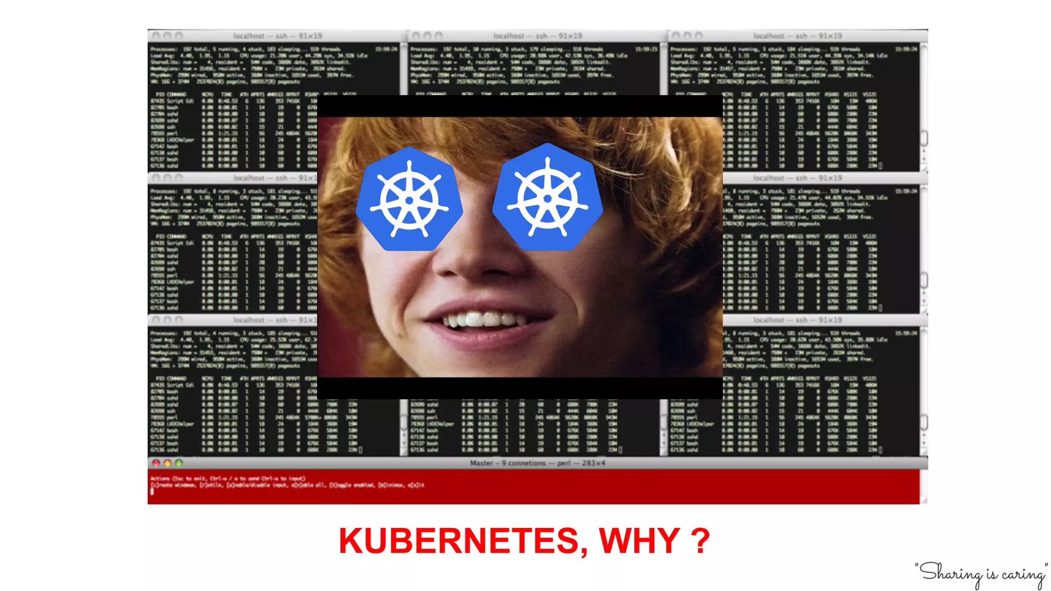 KUBERNETES, WHY ?
 