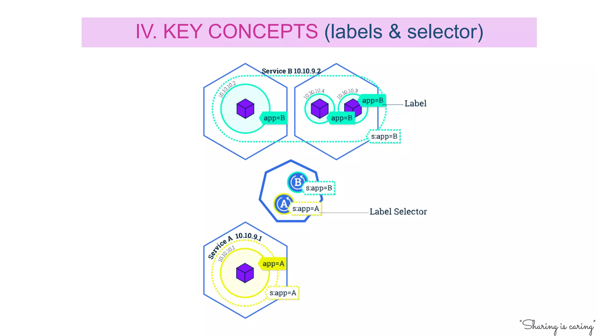 IV. KEY CONCEPTS (labels & selector)
 