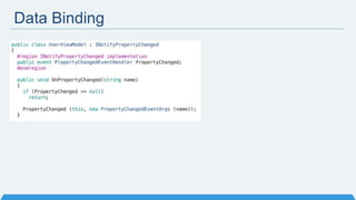 Data Binding
 