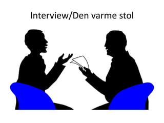 Interview/Den varme stol
 