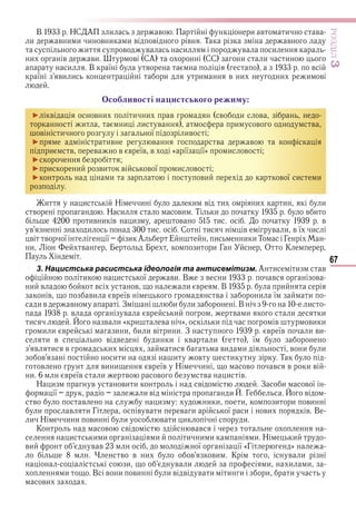 67
ÐÎÇÄІË3
В НС А и в и в и в
и в и и и в и и в в в Т в
и в в и в и
и в ви в СА СС и и и
и В ї в в
ї ви и и и в и и и в
со ливості на истського ре и у
► в в и и и в в и в
и и и в и в в
в и ї ив
► ив в в в
и в в в в їв в « ї ї» и в
►
► и и ви в в ї и в
► и ви в ї и и
и и Н и и в и и и и
в Н и ви Т и в и
ив и в и в и в
в и и С и в в и в ї и
в в ї ї и А Е и и и Т Г
и в и и Г О К
3. Нацистська расистська ідеологія та антисемітизм. А и и в
и и ї ви В в и в в
и в в в и в В и
в ви в їв в и ї и
и в в З и и В и
в в в и в и и и
и в и « и в » и в ви и
и и в и и и и в и и З в їв и ви
и в в в и и в и ї
в и в и и ви и в и и
в и и и в и Т
в ви и в їв Н и в в в и в
и в їв и в в в и в
Н и в ви и в З и в ї
ї и в и Г в
в в и и и и и и ви
и в и Г в в и в и ї и ви в В
и Н и и ви и в и и и
К в в в в
и и и и и и и и Н и
ви в в ї ї «Г »
в в и в ви К в и
и в и и и и
и В в и ви и в в в и и и и и
ви
Право для безоплатного розміщення підручника в мережі Інтернет має
Міністерство освіти і науки України http://mon.gov.ua/ та Інститут модернізації змісту освіти https://imzo.gov.ua
 