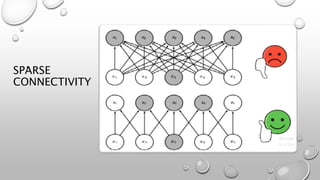 SPARSE
CONNECTIVITY
•
 