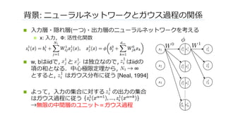 [DL輪読会]Deep Neural Networks as Gaussian Processes | PDF
