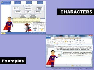 CHARACTERS

Examples

 