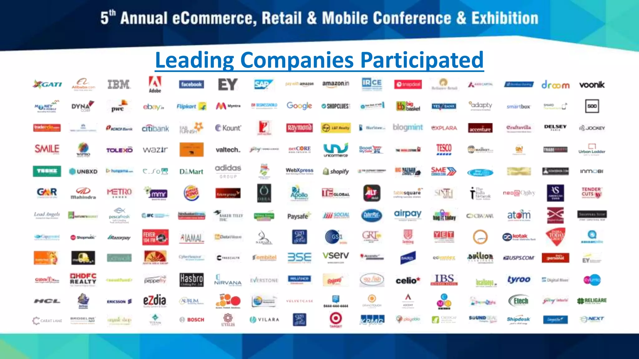 Leading Companies Participated
 