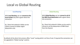 IBM Cloud Direct Link 2.0 | PPTX