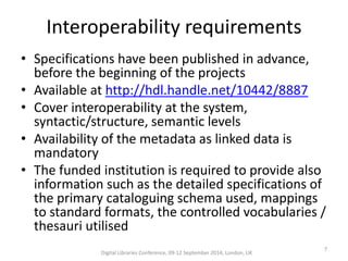Open Infrastructure for Cultural Heritage Digital Content | PPTX
