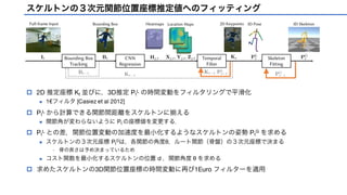 [DL輪読会]VNect: Real-time 3D Human Pose Estimation with a Single RGB ...