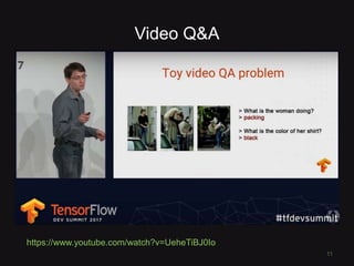 Video Q&A
XXX
11
https://www.youtube.com/watch?v=UeheTiBJ0Io
 