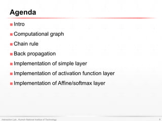 deep learning from scratch chapter 6.backpropagation | PPTX