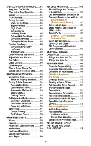 California Dmv Handbook.pdf California DMV 2019 drivers handbook | PDF