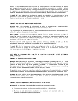 Dl 822 derechos de autor