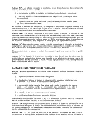 Dl 822 derechos de autor