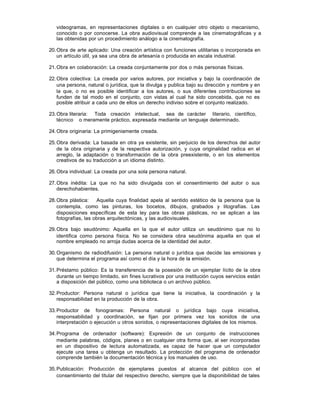 Dl 822 derechos de autor