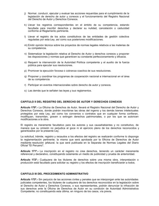 Dl 822 derechos de autor