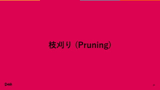 27
枝刈り (Pruning)
 