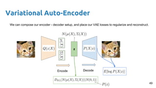 Variational Autoencoders VAE - Santiago Pascual - UPC Barcelona 2018 | PDF