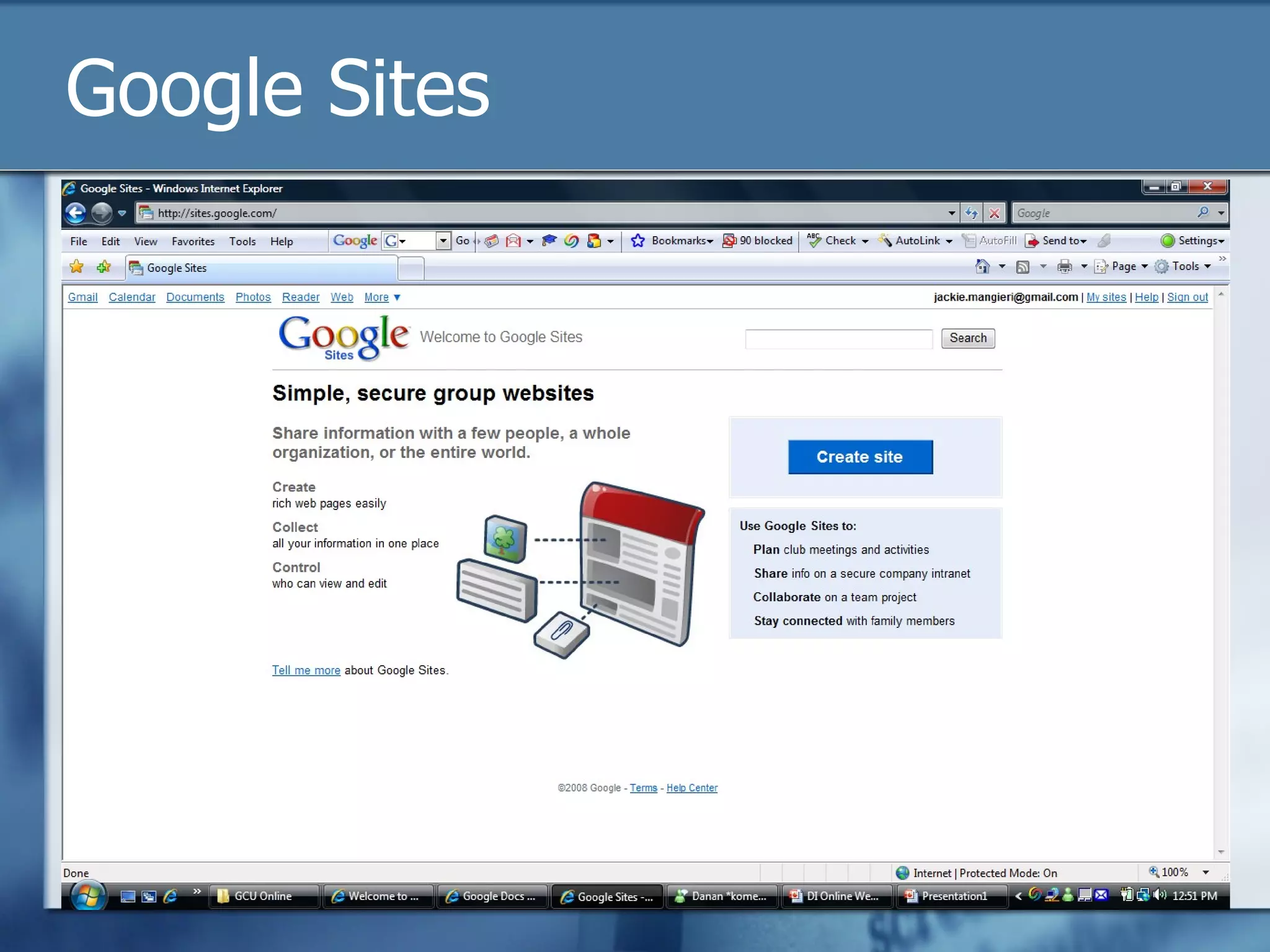 Google Sites 