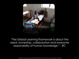 PADLA Lecture Global Learning Framework Richard Close