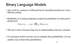 Binary Language Models
21
 
