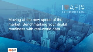 Moving at the new speed of the 
market: Benchmarking your digital 
readiness with real-world data 
 