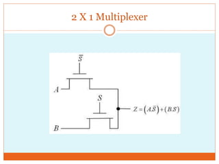 Pass Transistor Logic | PPTX | Programming Languages | Computing