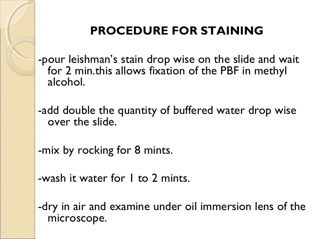 Dlc by peripheral smear comparison with automated differential