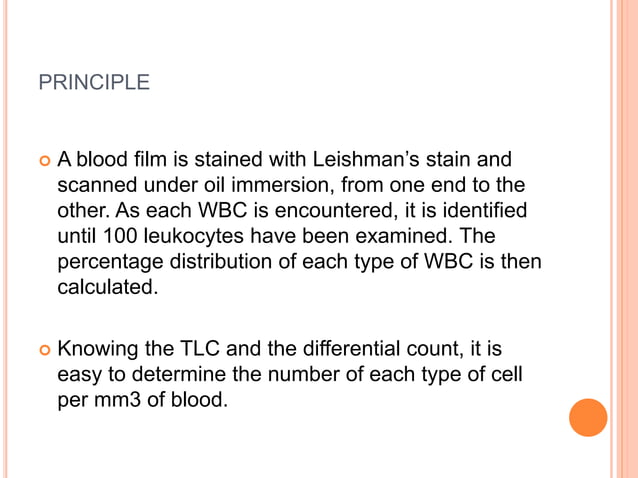DLC practical ppt | PPT | Blood Disorders | Diseases and Conditions