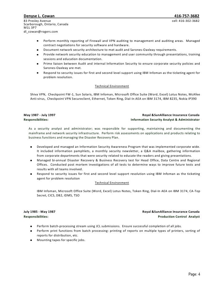 dl cowan resume july 2012